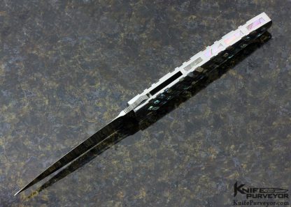 Koji Hara Custom Knife Abalone Dagger - Image 2