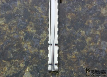 Koji Hara Custom Knife Abalone Inlaid Linerlock - Image 6