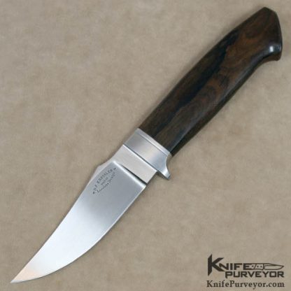 Dietmar Kressler Custom Knife Hidden Tang Walnut Clip Point #1