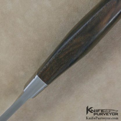 Dietmar Kressler Custom Knife Hidden Tang Walnut Drop Point Hunter #1 - Image 3