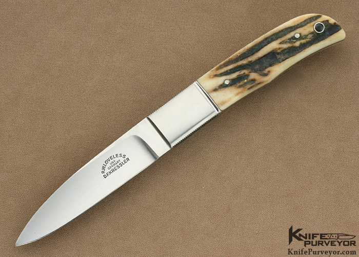 Loveless, Kressler Collaboration Custom Knife Stag Stiffhorn