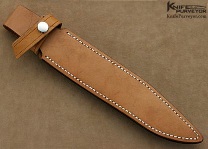 Dietmar Kressler Custom Knife Mammoth Tooth Integral Big Bear Subhilt Fighter - Image 6