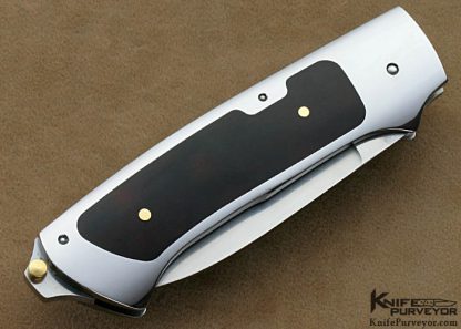 Dietmar Kressler Custom Knife Exotic Material Tail Lock - Image 3