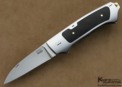 Dietmar Kressler Custom Knife Exotic Material Tail Lock