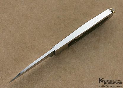 Dietmar Kressler Custom Knife Exotic Material Tail Lock - Image 4