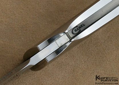 Dietmar Kressler Custom Knife Exotic Material Tail Lock - Image 6