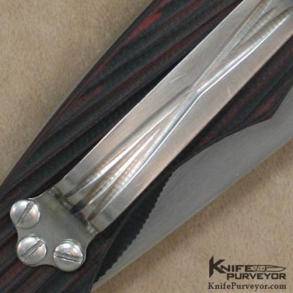 Larry Davidson Custom Knife SE Isotope Discontinued Model - Image 4