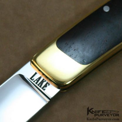Ron Lake Custom Knives First Saddle Hunter Tail Lock - Image 2