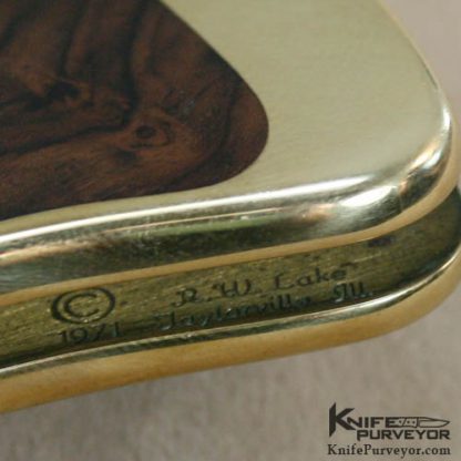 Ron Lake Custom Knives First Saddle Hunter Tail Lock - Image 6