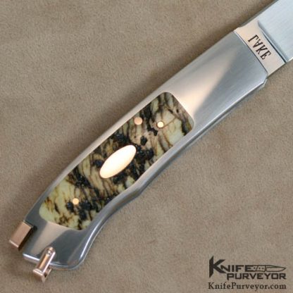 Ron Lake Custom Knife One of a Kind Tail Lock Knife - Image 3