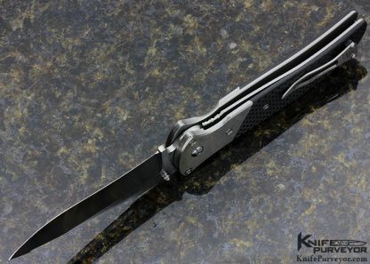 Larry Chew Custom Knife Large Spitfire Covert D/A Automatic Linerlock - Image 6