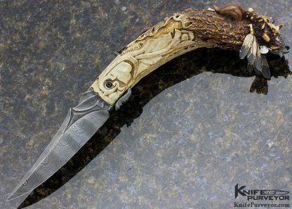 Larry Fuegen Custom Knife "Hump" Goblin Friction Folder