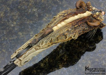 Larry Fuegen Custom Knife "Hump" Goblin Friction Folder - Image 2