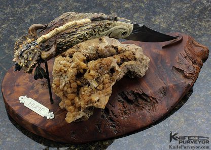Larry Fuegen Custom Knife "Hump" Goblin Friction Folder - Image 7