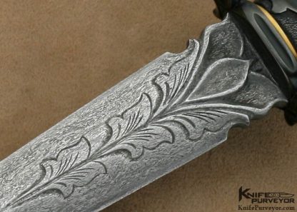 Larry Fuegen Custom Knife Sole Authorship Presentation Dagger - Image 2