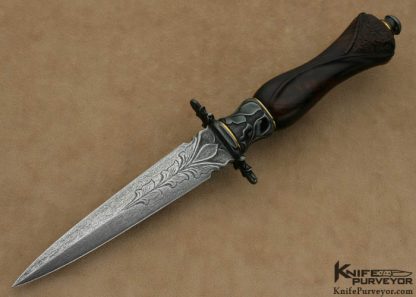 Larry Fuegen Custom Knife Sole Authorship Presentation Dagger