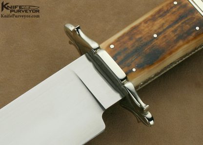 Larry Fuegen Custom Knife Carved Bowie - Image 3