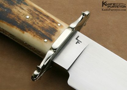 Larry Fuegen Custom Knife Carved Bowie - Image 5