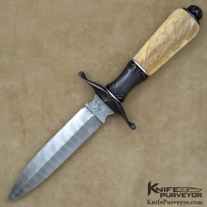 Larry Fuegen Custom Knife Sole Authorship Take Down Art Dagger