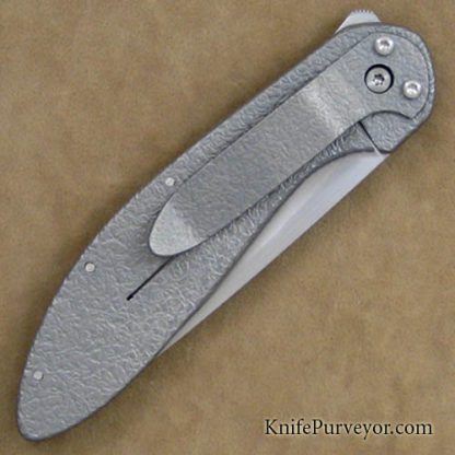 J.L. Williams Custom Knife Plain Jane Iceman Flipper - Image 3