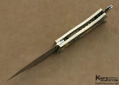 Lloyd Hale Custom Knives Mosaic Lockback Folder - Image 7