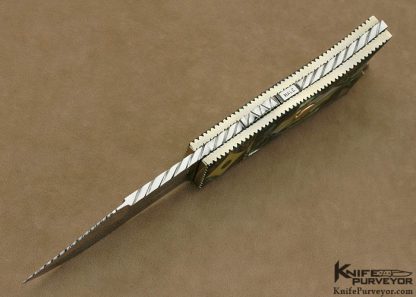 Lloyd Hale Custom Knives Mosaic Lockback Folder - Image 5