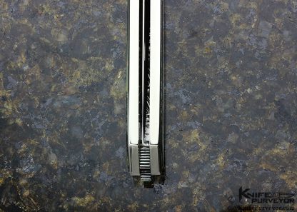 LLoyd Hale Custom Knife BlackLip, Mother of Pearl and Abalone Lockback Dagger - Image 7