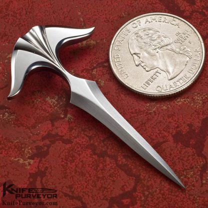 Wolfgang Loerchner Custom Knife Miniature Integral  Push Dagger