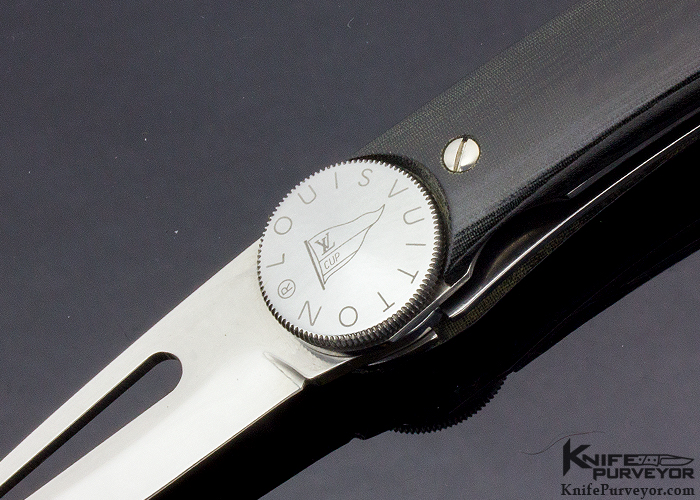 Louis Vuitton Custom Knife Americas Cup - Knife Purveyor