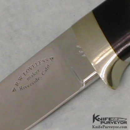 Bob Loveless Custom Knife Riverside Caper Finn - Image 2