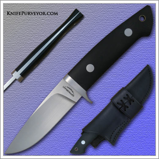 Shuyler Lovestrand's Custom Knife: Micarta ATS-34