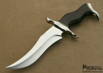 Bill Luckett Custom Knife Cocobolo Wood "NightHawk"