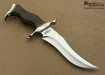 Bill Luckett Custom Knife Cocobolo Wood "NightHawk" - Image 3