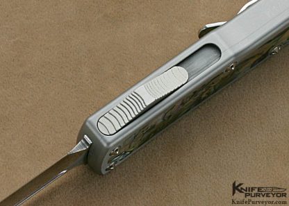 Tony Marfione Custom Microtech Double Edge Abalone Daytona OTF Auto - Image 5