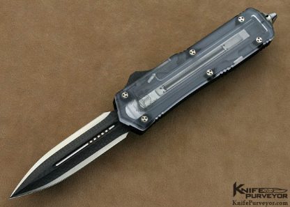 Tony Marfione Custom Microtech Double Edge Scarab OTF Auto