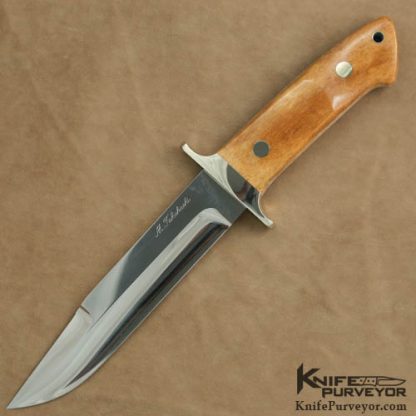 Masao Takahashi Custom Knife Giraffe Bone Chute