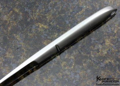 Mike Lovett Custom Knife Football Integral City Knife with Signed Sheath - Image 4