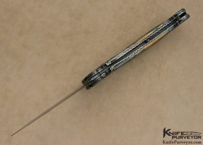 Mel Pardue Custom Knife Wutz Steel  Automatic Linerlock - Image 5