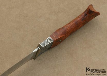 Michael Jankowski Custom Knife Kati Mau Engraved Mini Wilderness - Image 8