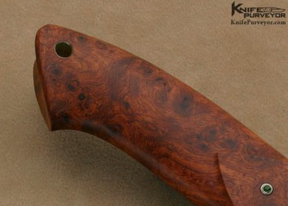 Michael Jankowski Custom Knife Kati Mau Engraved Mini Wilderness - Image 9