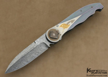 Michael Walker Custom Knife 2010 Chicago "Best of Show" Arrow Lock Folder