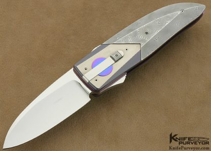 9 mar 2017 Michael Walker Custom Knives Damasteel Damascus California Lock