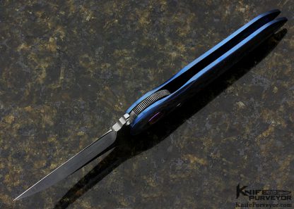 Michael Walker Custom Knife Engraved by Patricia Walker Blade Lock - Image 5