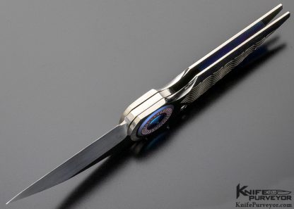 Michael Walker Custom Knife Cresent Blade Lock - Image 7