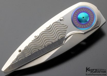 Michael Walker Custom Knife Cresent Blade Lock - Image 5