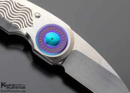 Michael Walker Custom Knife Cresent Blade Lock - Image 4