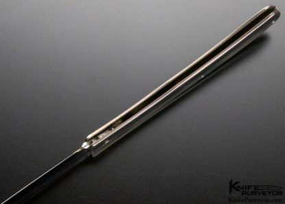 Michael Walker Custom Knife Titanium Slip Joint - Image 8
