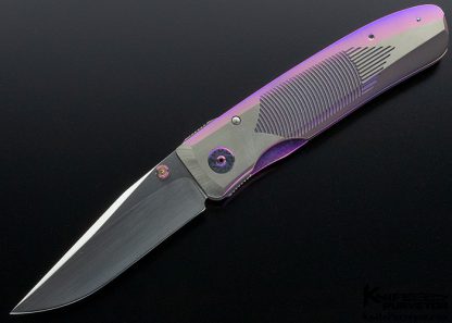 Michael Walker Custom Knife Titanium Linerlock