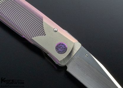 Michael Walker Custom Knife Titanium Linerlock - Image 5