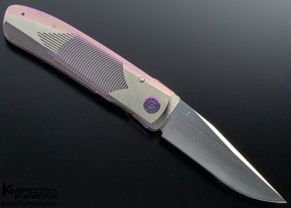 Michael Walker Custom Knife Titanium Linerlock - Image 4